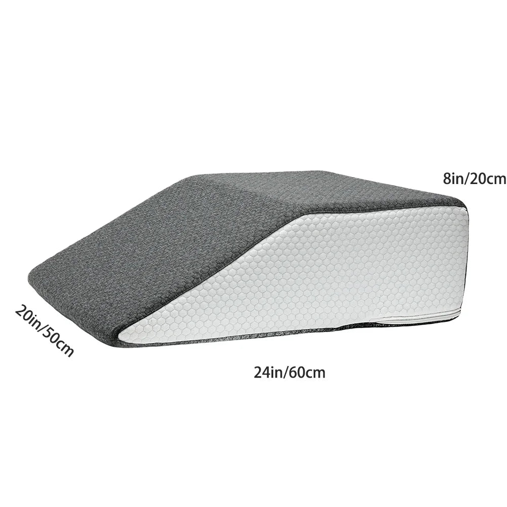 Memory Foam Leg Elevating Wedge Pillow