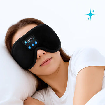 3D Sleep Mask with Bluetooth Headphones