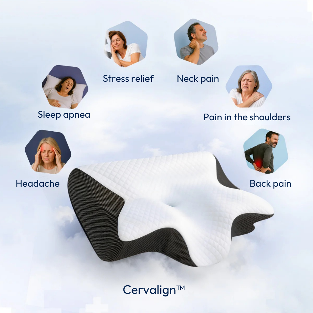Cervalign™ – Ergonomic Cervical Relief Pillow