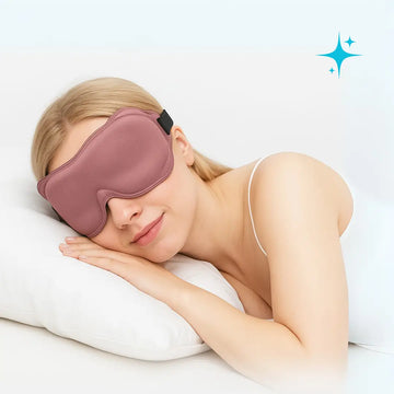 3D Padded Sleep Mask for Eyes | Light Blocking