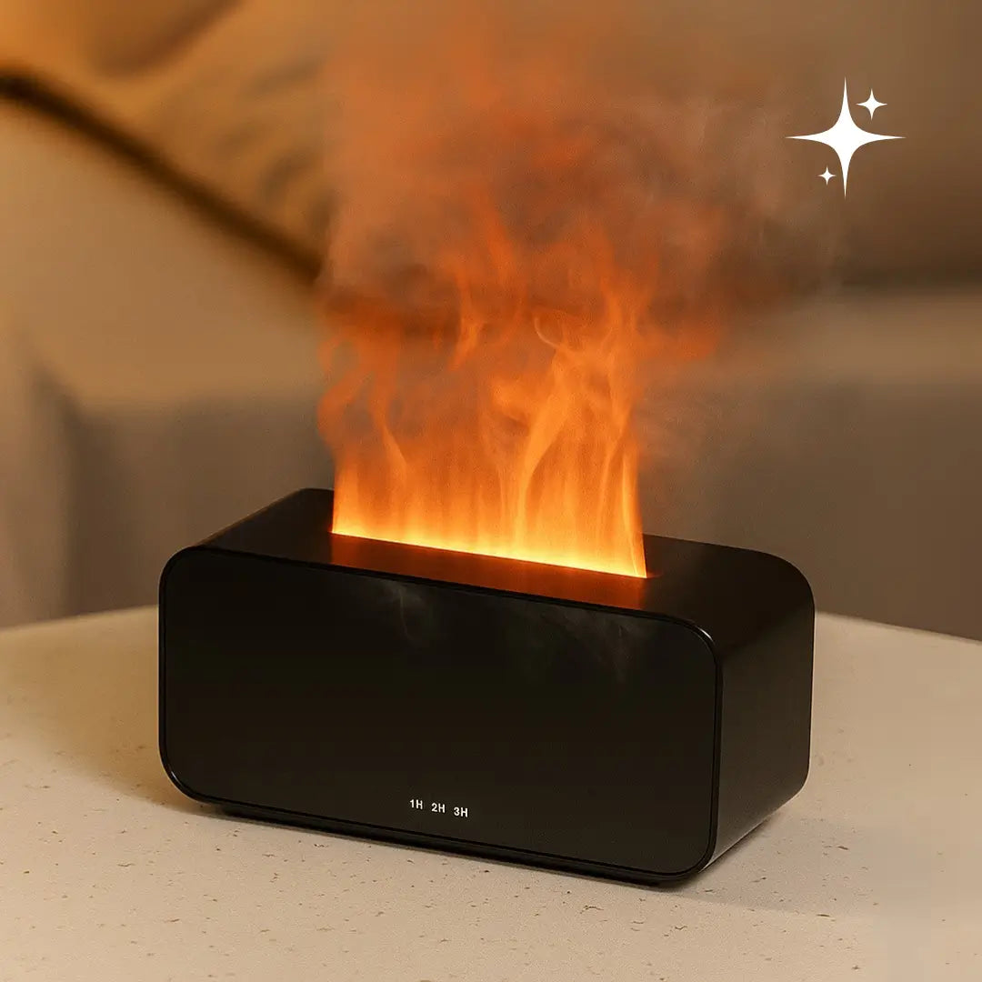 Colorful Flame Ultrasonic Aroma Diffuser
