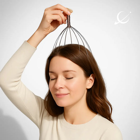 Octopus Head Massager for Relaxation
