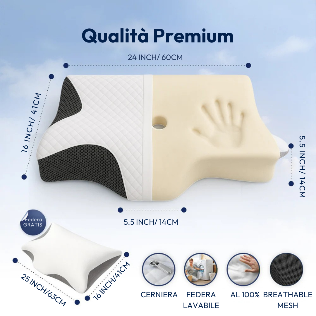 Cervalign™ – Ergonomic Cervical Relief Pillow