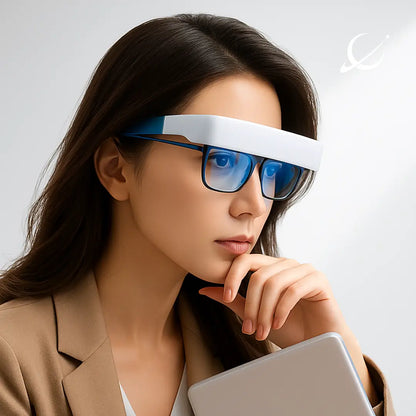 Wearable SAD Therapy Glasses with LED Light