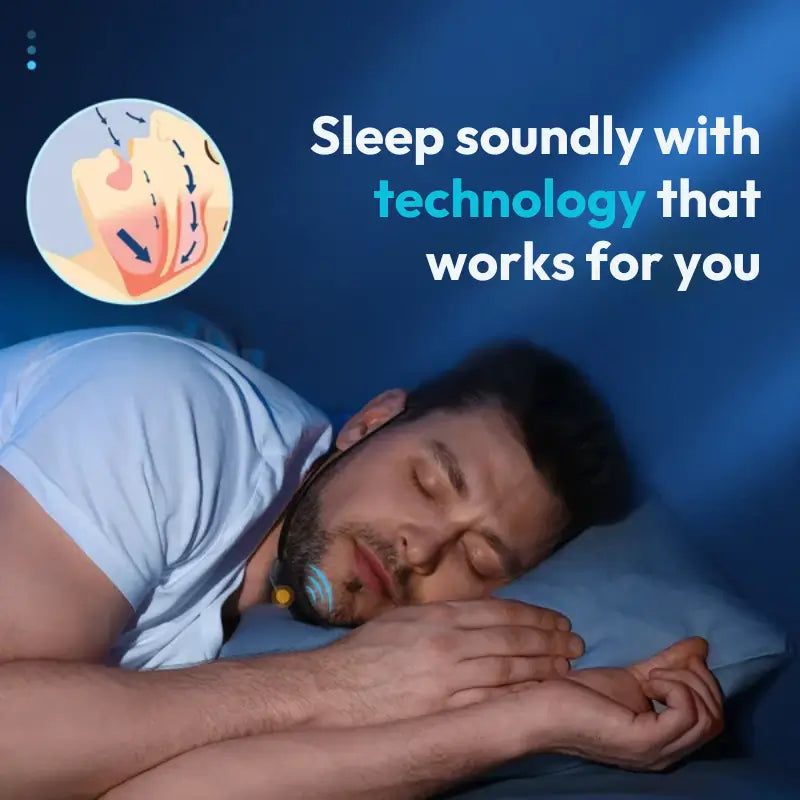 Smart EMS Anti-Snoring Device – USB Sleep Aid