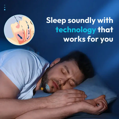 Smart EMS Anti-Snoring Device – USB Sleep Aid