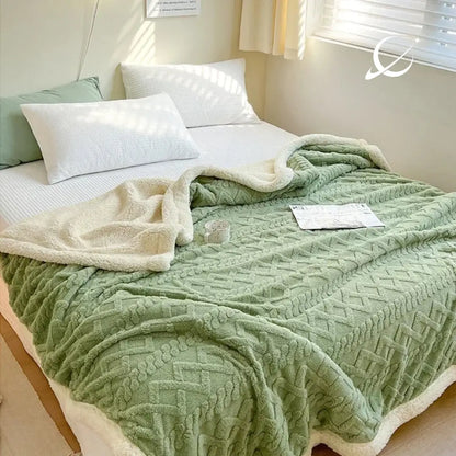 Lamb Velvet Winter Comfort Blanket