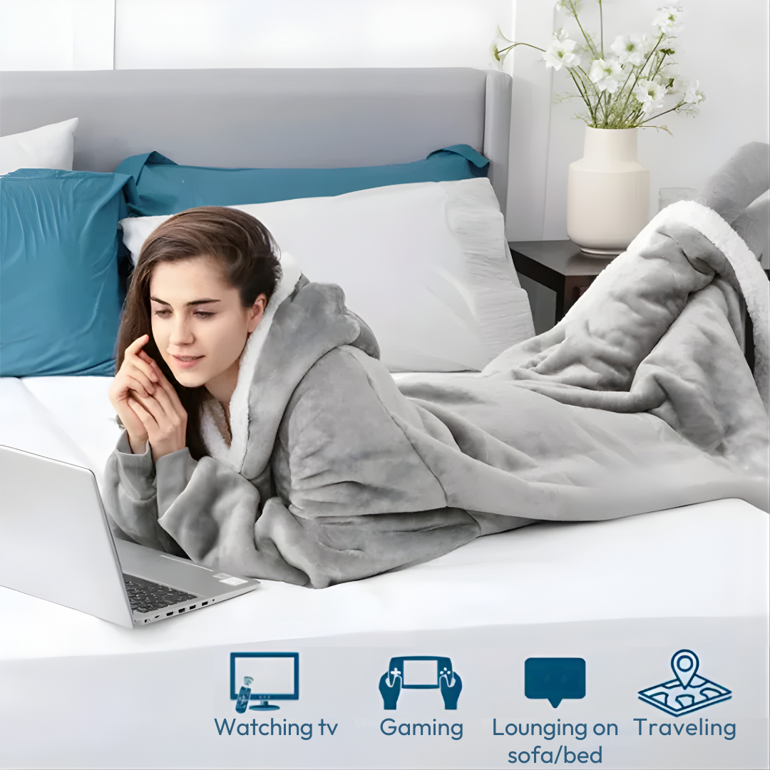 Zenttek SleepWrap™ Super Long Blanket Pyjamas