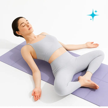 Foldable 8mm Yoga Nap Mat Portable Non-Slip Fitness Mat