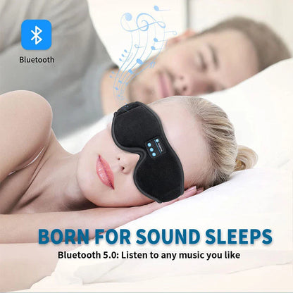 3D Sleep Mask with Bluetooth Headphones