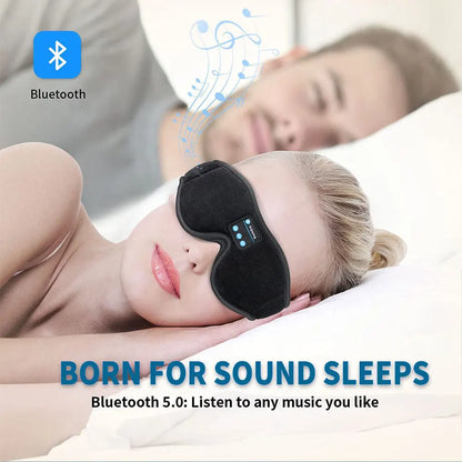 3D Sleep Mask with Bluetooth Headphones