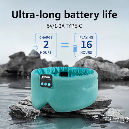 Bluetooth Sleep Mask with Adjustable Music