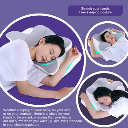 Butterfly Memory Foam Cervical Pillow