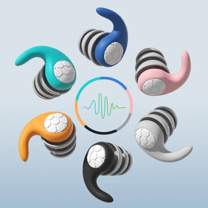 Silicone Noise Cancelling Sleep Earplugs