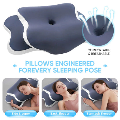 ErgoContour Memory Cervical Relief Pillow