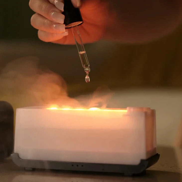 Colorful Flame Ultrasonic Aroma Diffuser