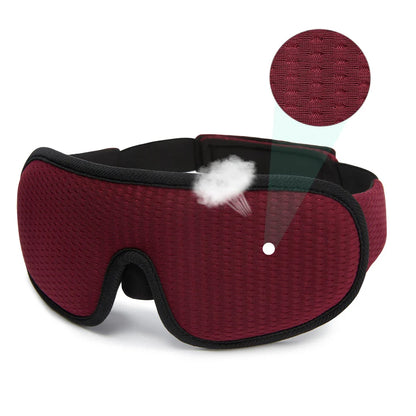 3D Sleep Mask Soft Eye Mask for Travel & Night