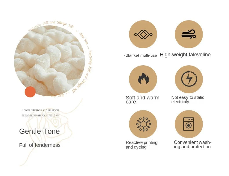 Zenttek MilkSoft™ Lightweight Comfort Blanket