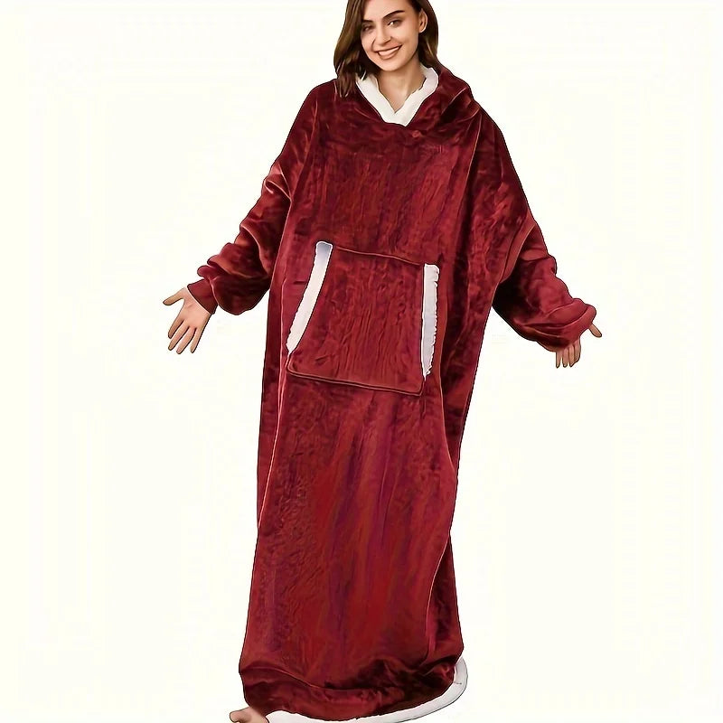 Zenttek CozyWrap™ Hooded Comfort Blanket