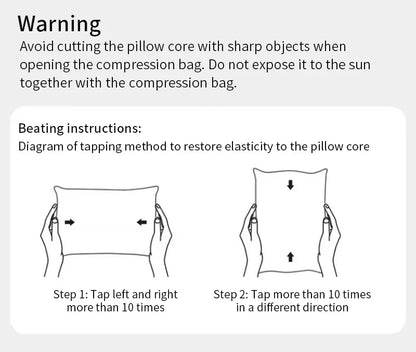 Cervical Support Pillow with Soy Fibre
