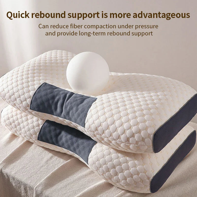Cervical Support Pillow with Soy Fibre