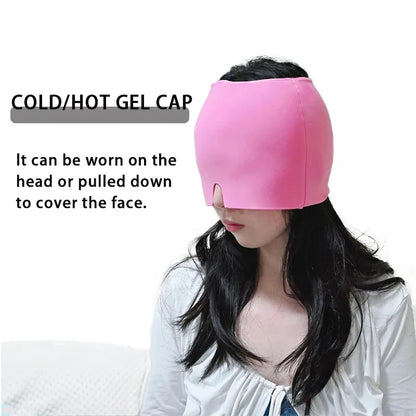 Gel Hot & Cold Head & Eye Mask for Sleep Relief