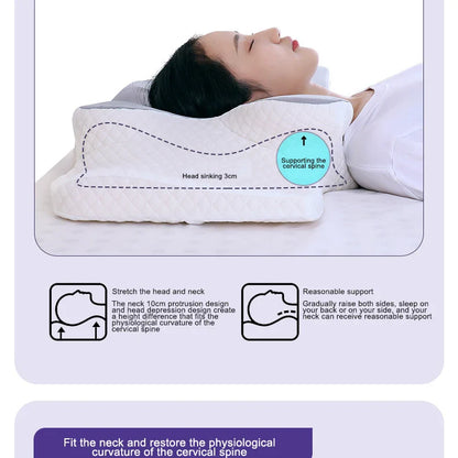 Butterfly Memory Foam Cervical Pillow