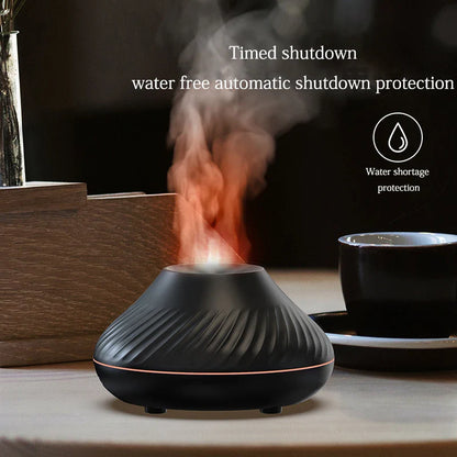 Volcanic Flame Aroma Diffuser Electric Humidifier
