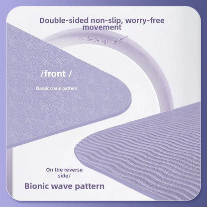 Foldable 8mm Yoga Nap Mat Portable Non-Slip Fitness Mat