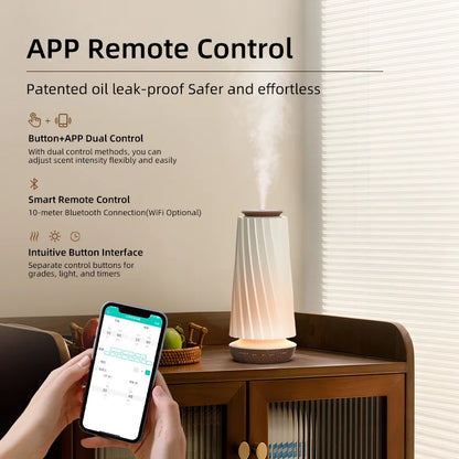 Smart Bluetooth Aroma Diffuser with Night Light