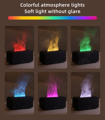 Colorful Flame Ultrasonic Aroma Diffuser