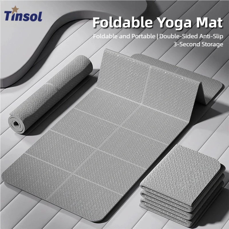 Portable TINSOL 4mm Yoga Mat Non-Slip