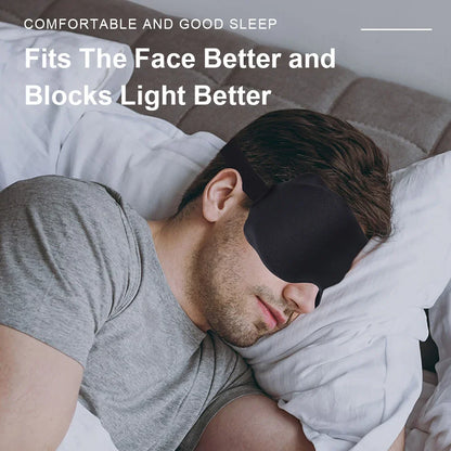 3D Padded Sleep Mask for Eyes | Light Blocking