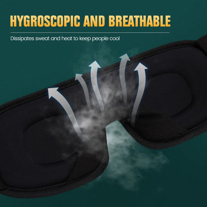 3D Sleep Mask Soft Eye Mask for Travel & Night