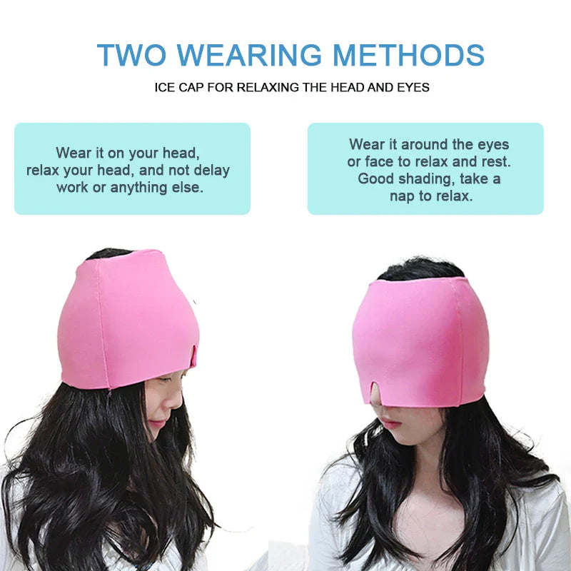 Gel Hot & Cold Head & Eye Mask for Sleep Relief