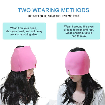Gel Hot & Cold Head & Eye Mask for Sleep Relief