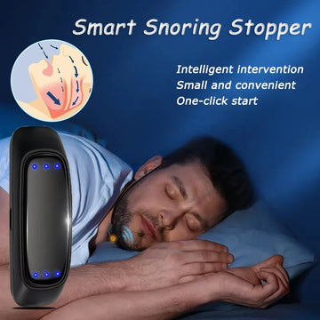 Smart EMS Anti-Snoring Device – USB Sleep Aid