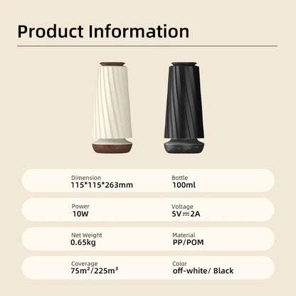 Smart Bluetooth Aroma Diffuser with Night Light