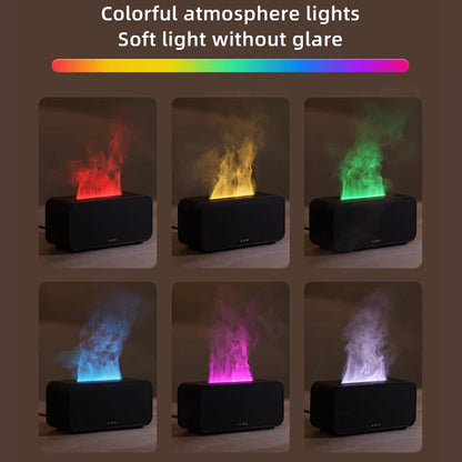 Colorful Flame Ultrasonic Aroma Diffuser
