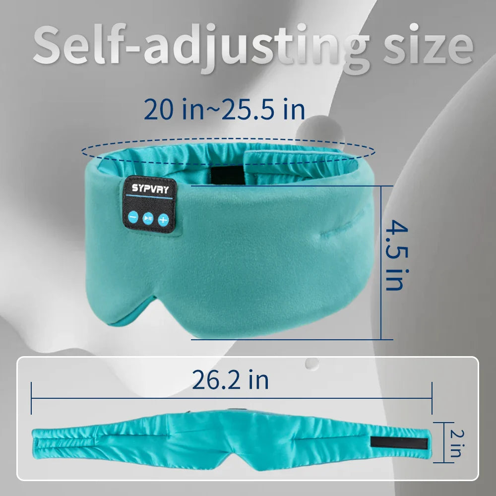 Bluetooth Sleep Mask with Adjustable Music