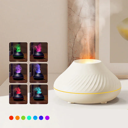 Volcanic Flame Aroma Diffuser Electric Humidifier