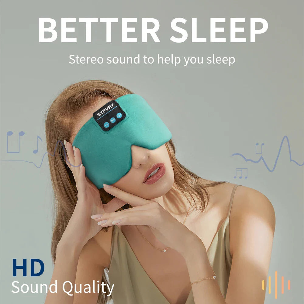Bluetooth Sleep Mask with Adjustable Music