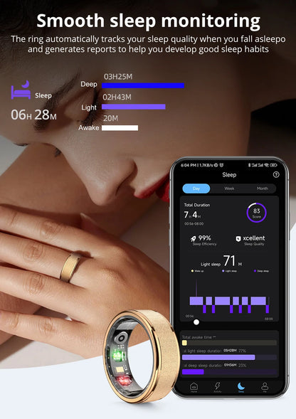 Zenttek Aura™ Smart Sleep Ring