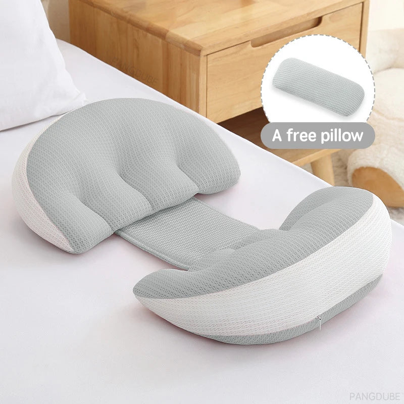 Pregnancy Body Pillow with Waist Support