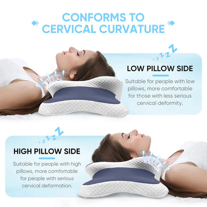 ErgoContour Memory Cervical Relief Pillow