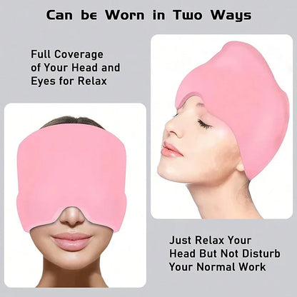 Gel Hot & Cold Head & Eye Mask for Sleep Relief