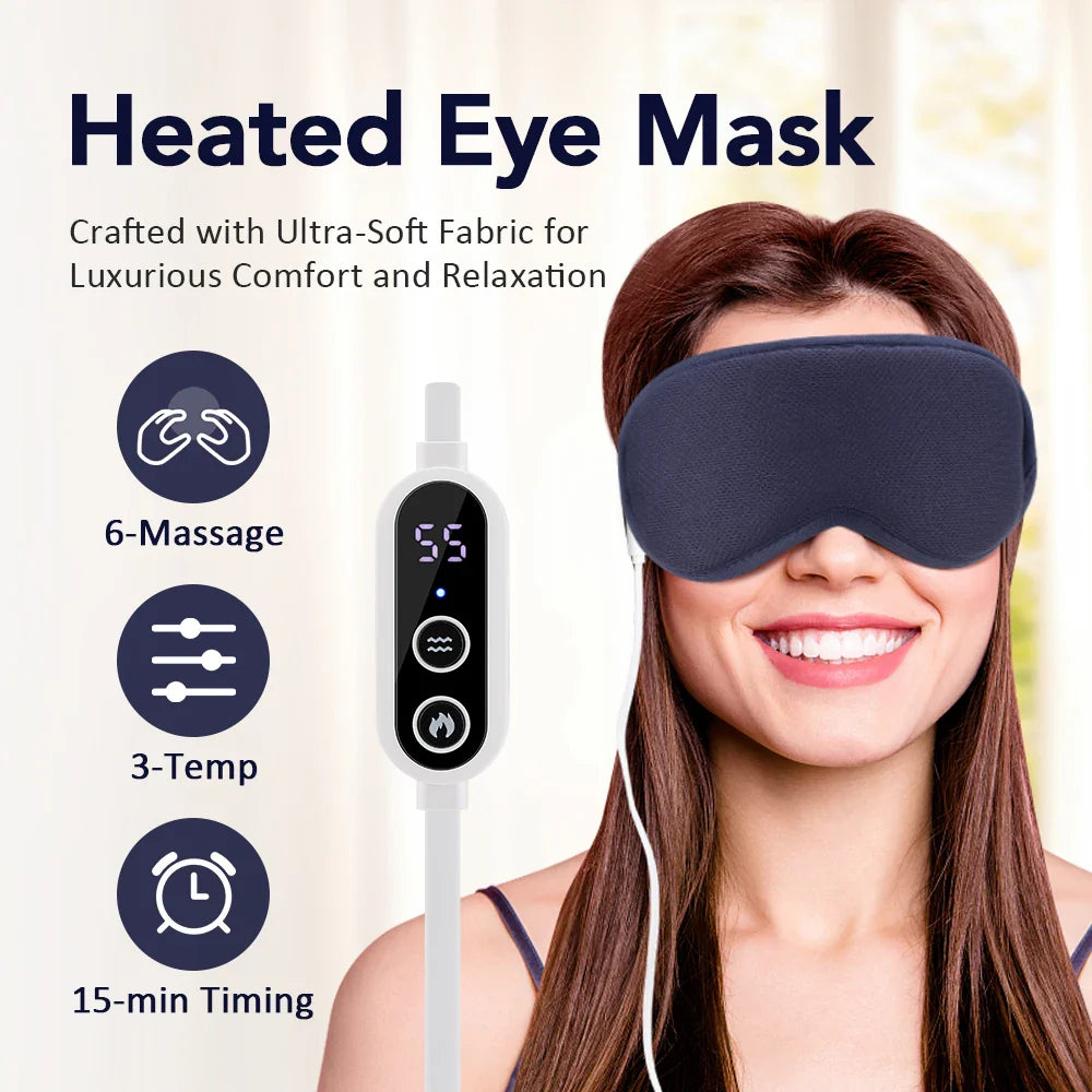 Steam & Vibration USB Heated Eye Mask