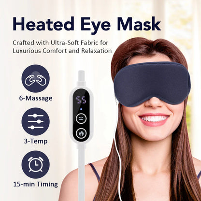 Steam & Vibration USB Heated Eye Mask